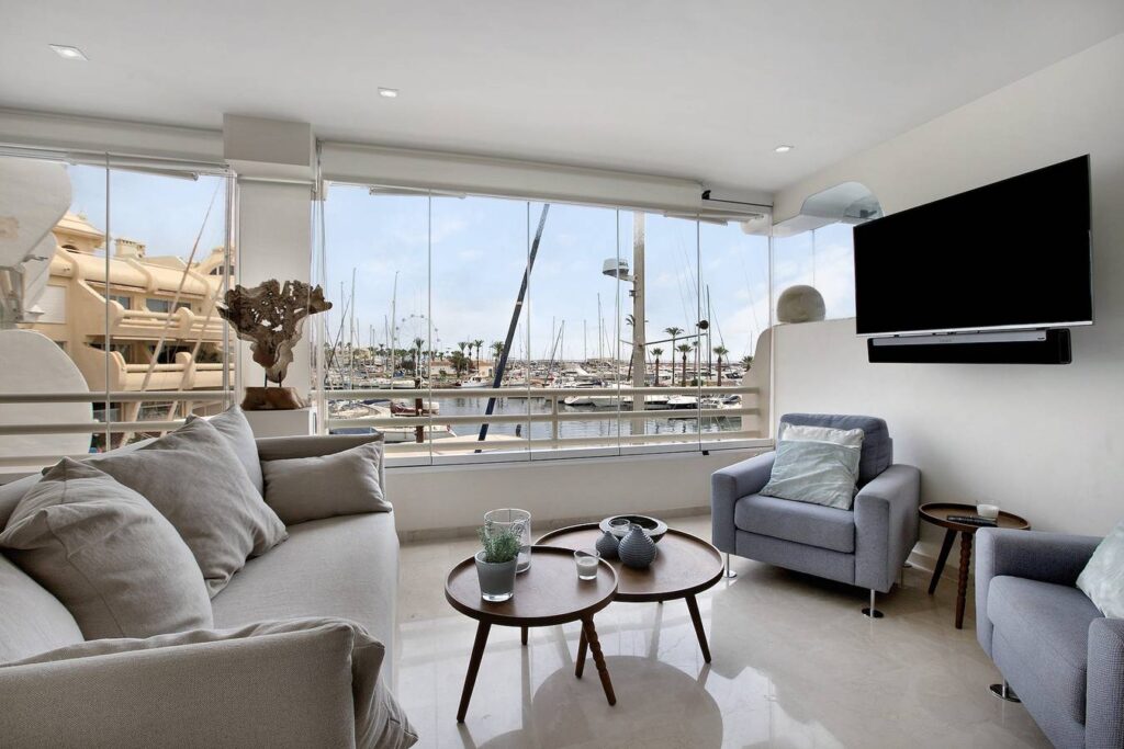 Apartamento "Puerto Marina Exclusive" con vistas al mar, piscina compartida y Wi-Fi Benalmádena Costa, Costa Del Sol