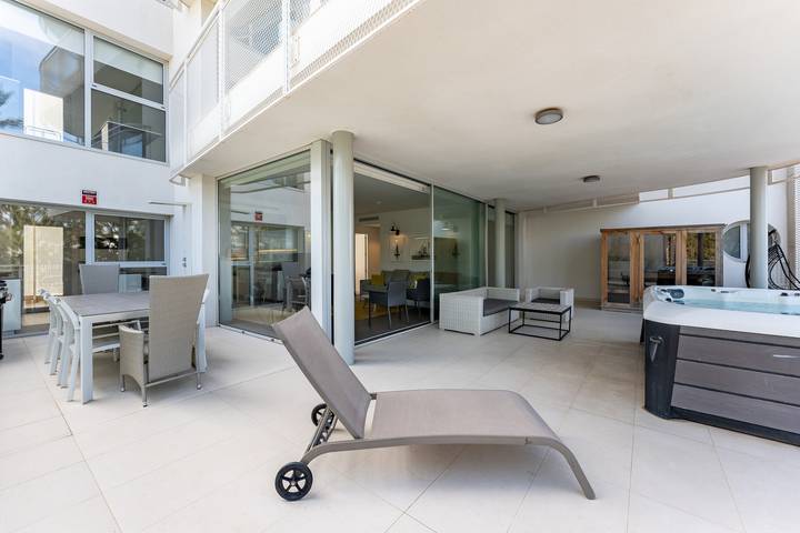 Apartamento "Península Higueron" con vistas al mar, piscina compartida y Wi-Fi La Capellania, Fuengirola