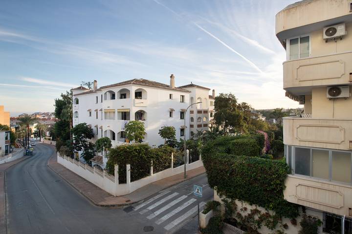 Apartamento "Edificio Italia" con terraza privada y Wi-Fi en Torrequebrada, Benalmádena