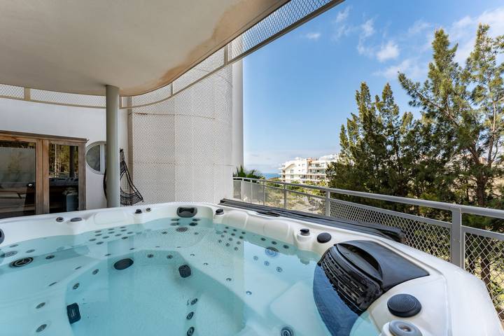 Apartamento "Península Higueron" con vistas al mar, piscina compartida y Wi-Fi La Capellania, Fuengirola