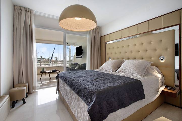 Apartamento "Puerto Marina Exclusive" con vistas al mar, piscina compartida y Wi-Fi Benalmádena Costa, Costa Del Sol