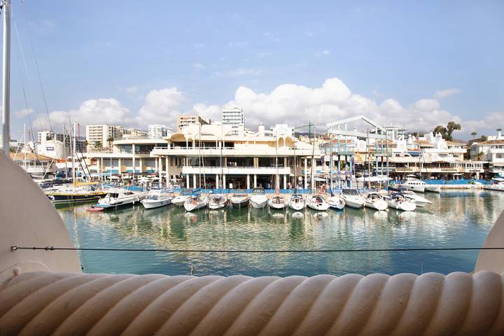 Apartamento estudio "Puerto Marina Luxury" con vistas al mar, piscina compartida y Wi-Fi Benalmádena Costa, Costa Del Sol