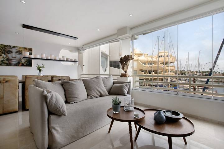 Apartamento "Puerto Marina Exclusive" con vistas al mar, piscina compartida y Wi-Fi Benalmádena Costa, Costa Del Sol